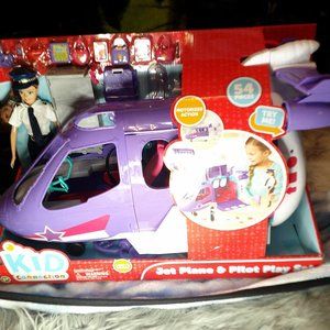 Kid Connection Jet Plane and Pilot Play set